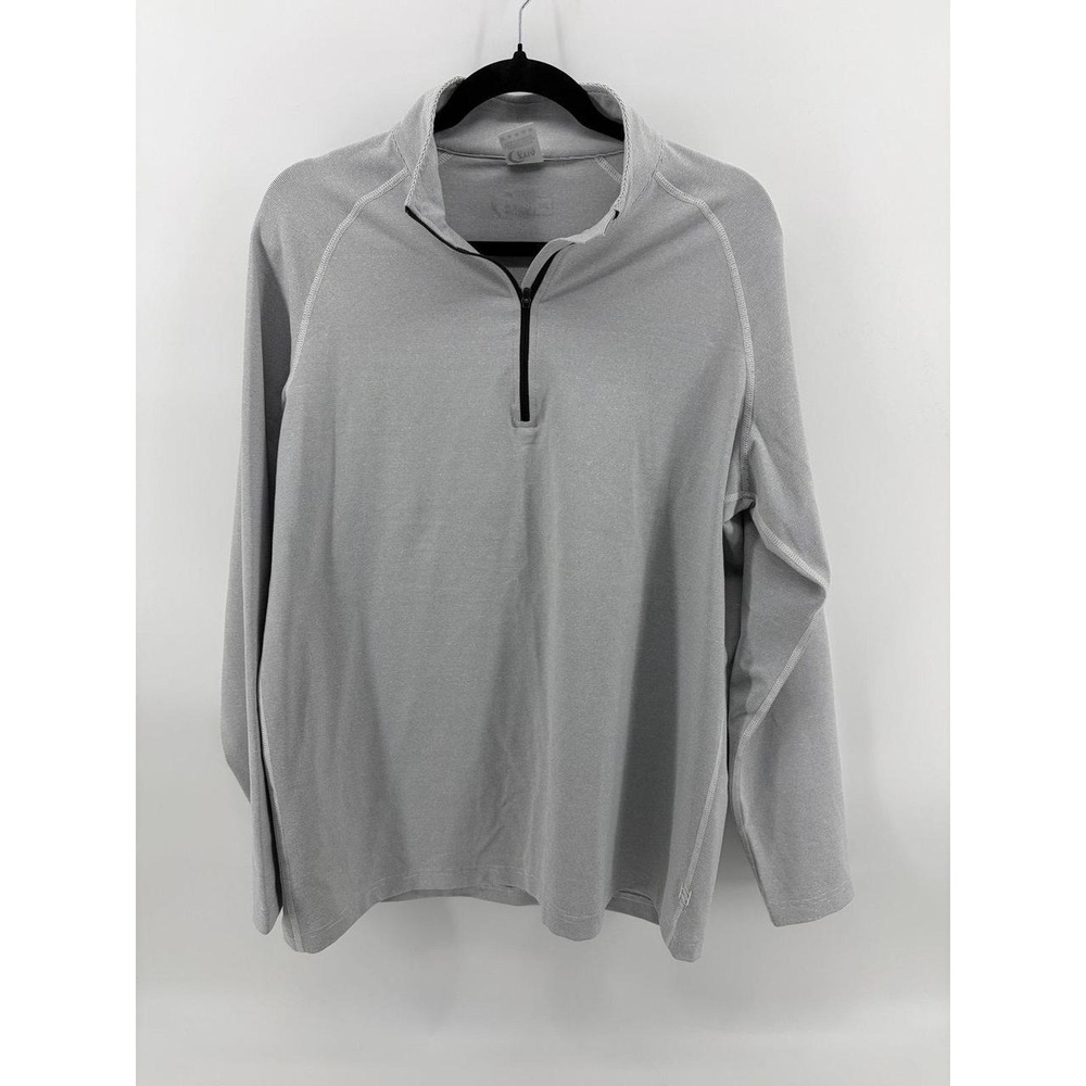 Zyia Active, Long Sleeve, Quarter Zip Mock Neck Pull Over, Women's Size XXL